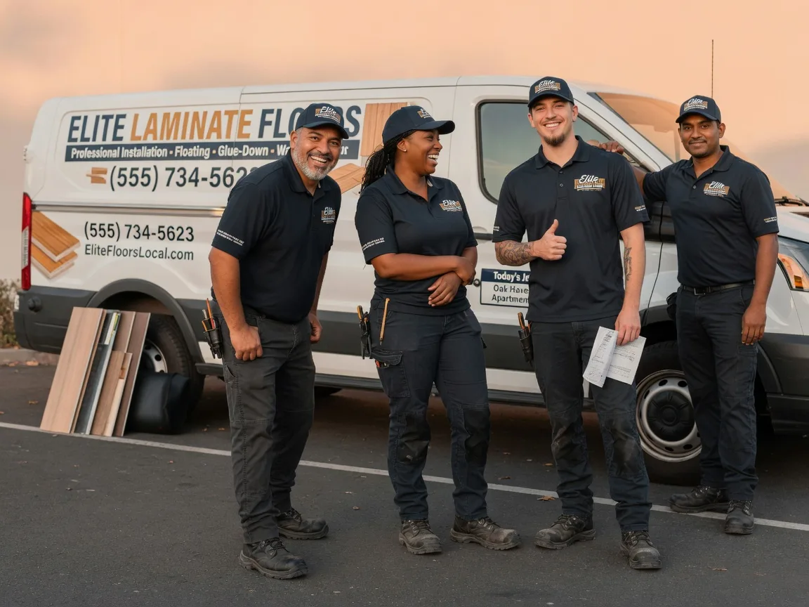 Laminate flooring installation company in Blue Creek, OH